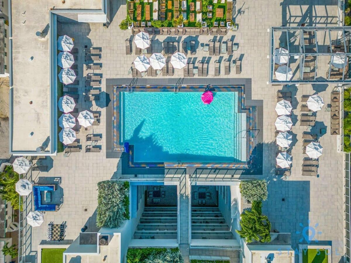 Rooftop Pool & Hot Tub - Gym - Hollywood Beach Exterior photo